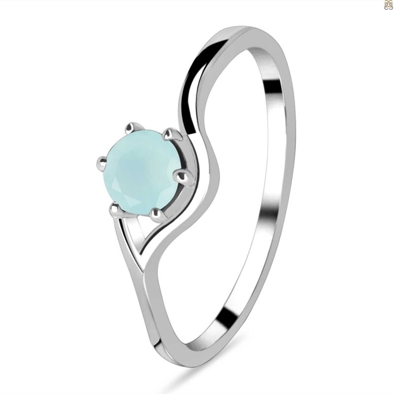Blue Chalcedony Ring BLX-RDR-4.