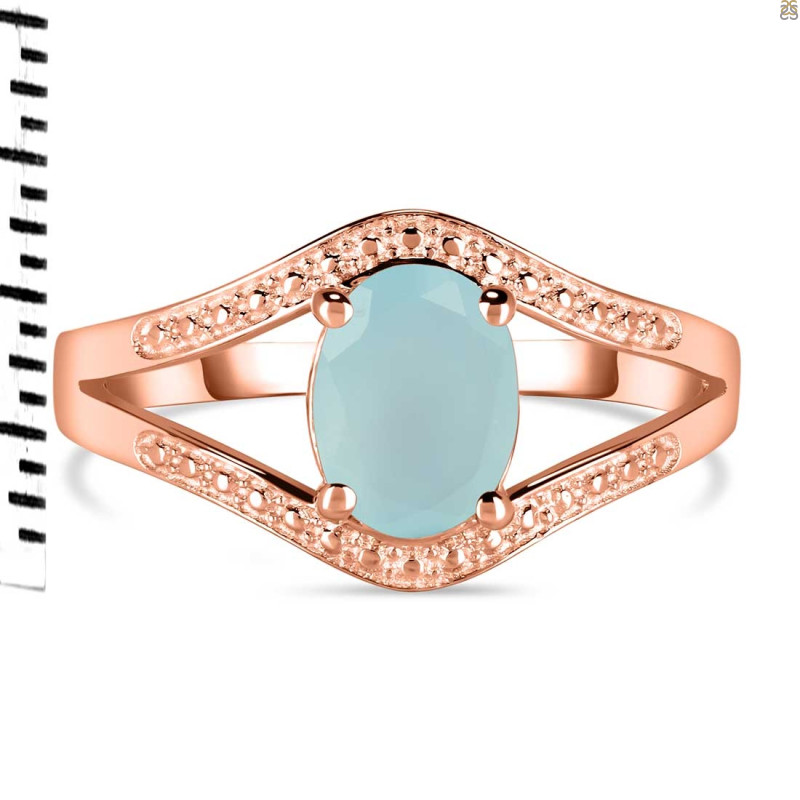 Blue Chalcedony Ring BLX-RDR-9.