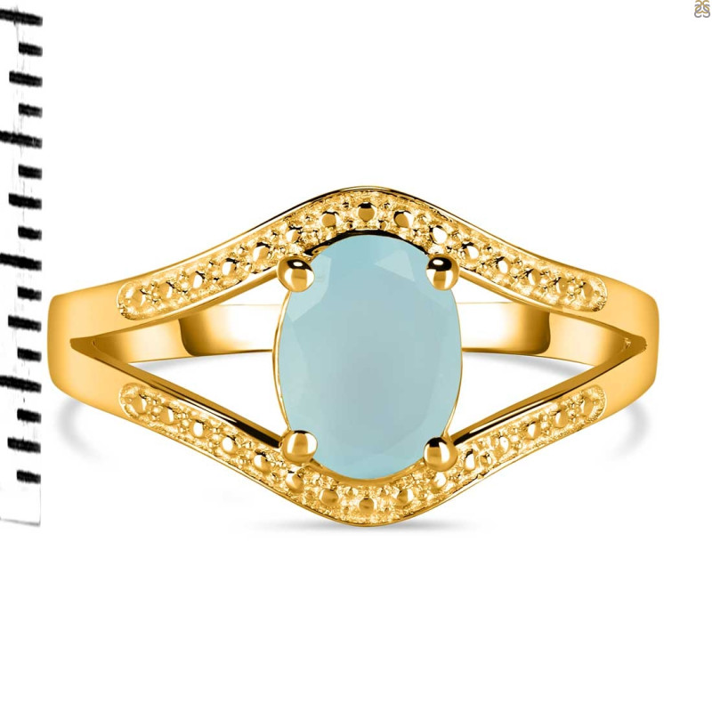 Blue Chalcedony Ring BLX-RDR-9.