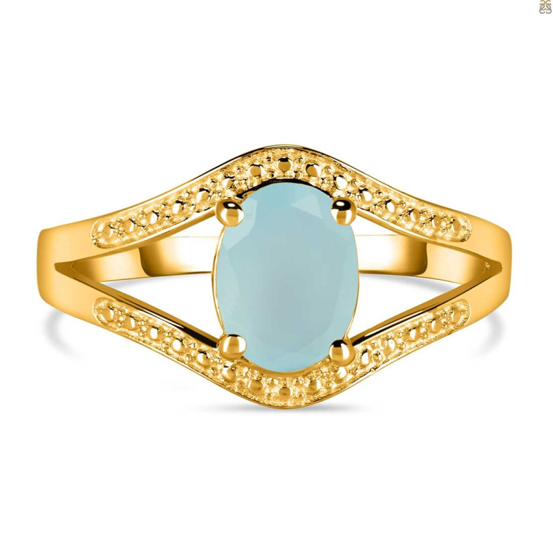 Blue Chalcedony Ring BLX-RDR-9.