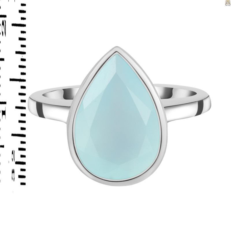 Blue Chalcedony Ring BLX-RDR-2855.