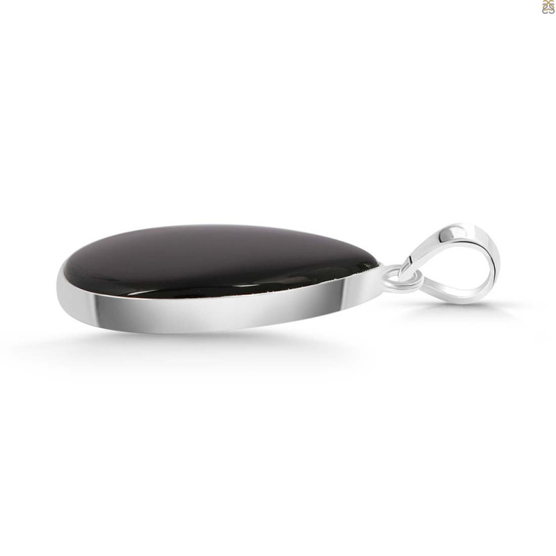 Black Onyx Pendant-SP BOX-1-335