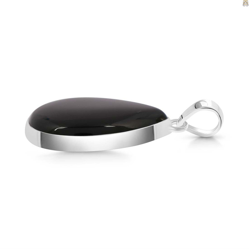 Black Onyx Pendant-SP BOX-1-339