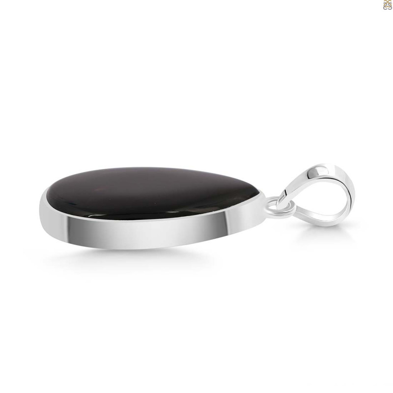 Black Onyx Pendant-SP BOX-1-340