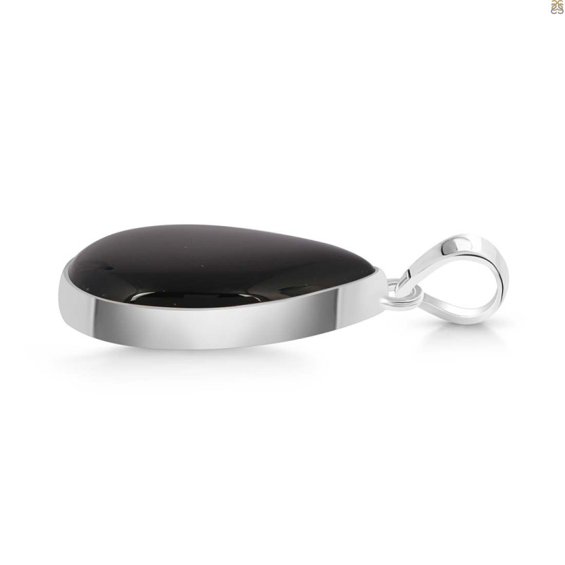 Black Onyx Pendant-SP BOX-1-341
