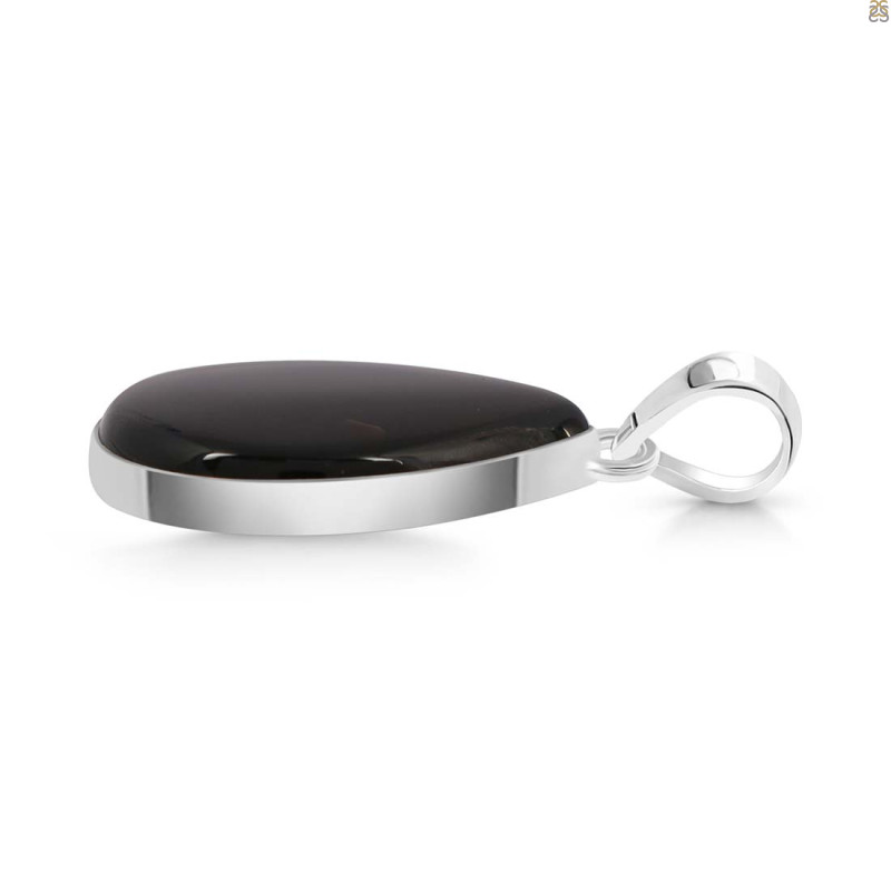 Black Onyx Pendant-SP BOX-1-342