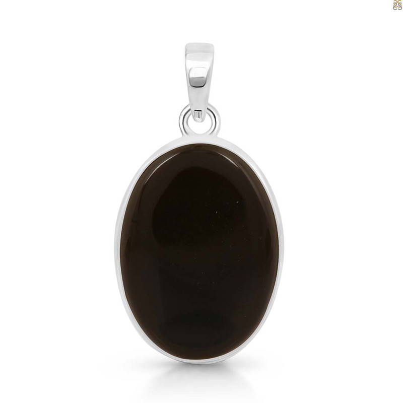 Black Onyx Pendant-SP BOX-1-345