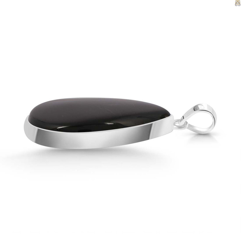 Black Onyx Pendant-SP BOX-1-346