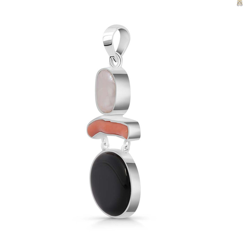 Black Onyx Pendant-SP