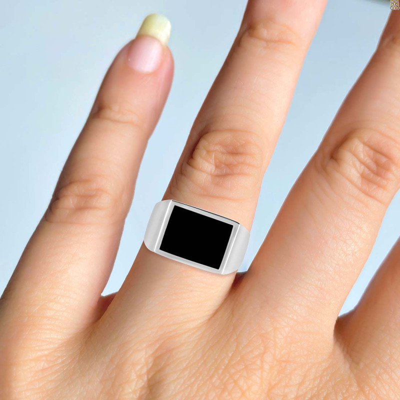 Black Onyx Ring BOX-RDR-3269.