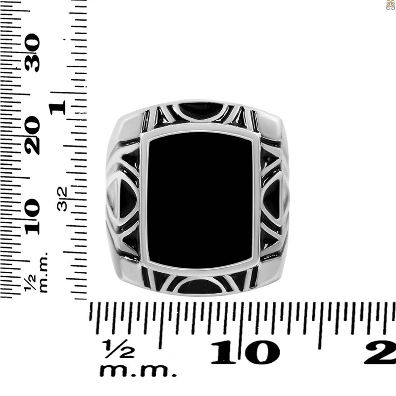 Black Onyx Ring BOX-RDR-3272.