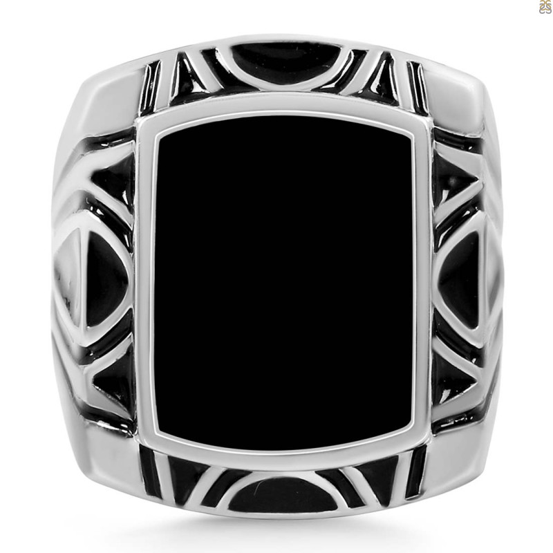 Black Onyx Ring BOX-RDR-3272.