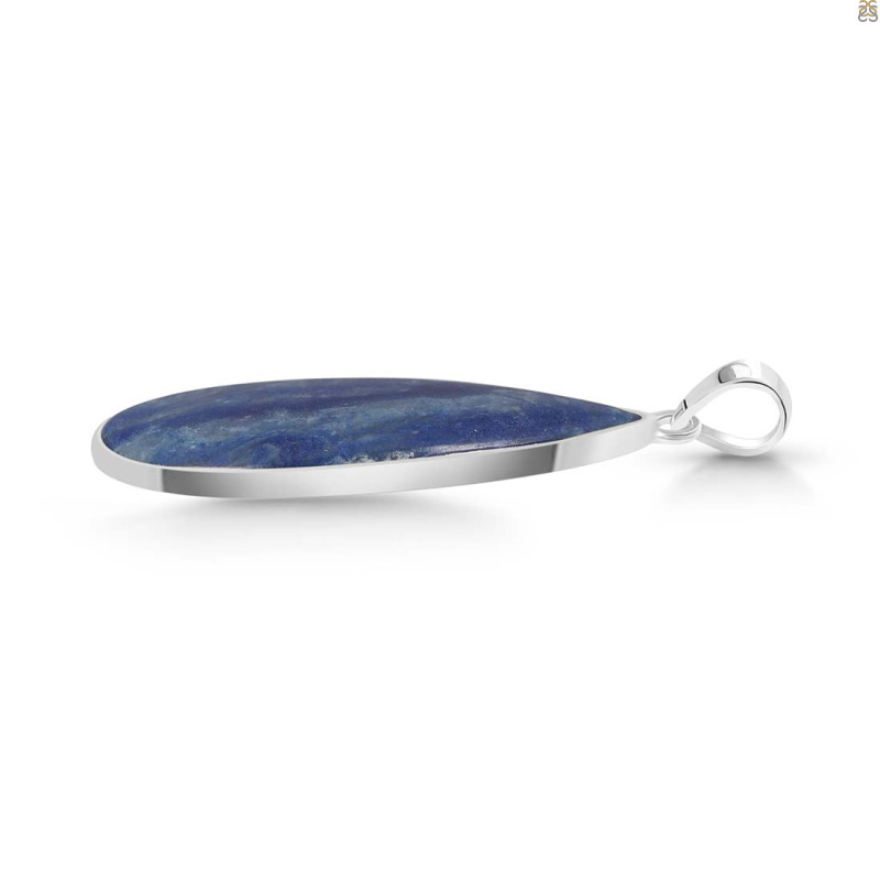 Blue Quartz Pendant-SP BQZ-1-16