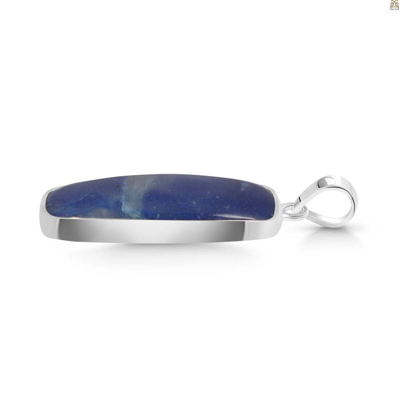 Blue Quartz Pendant-SP BQZ-1-18