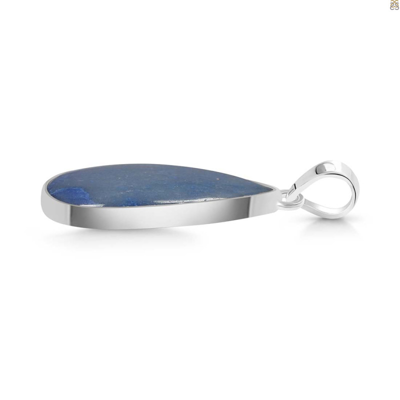 Blue Quartz Pendant-SP BQZ-1-24