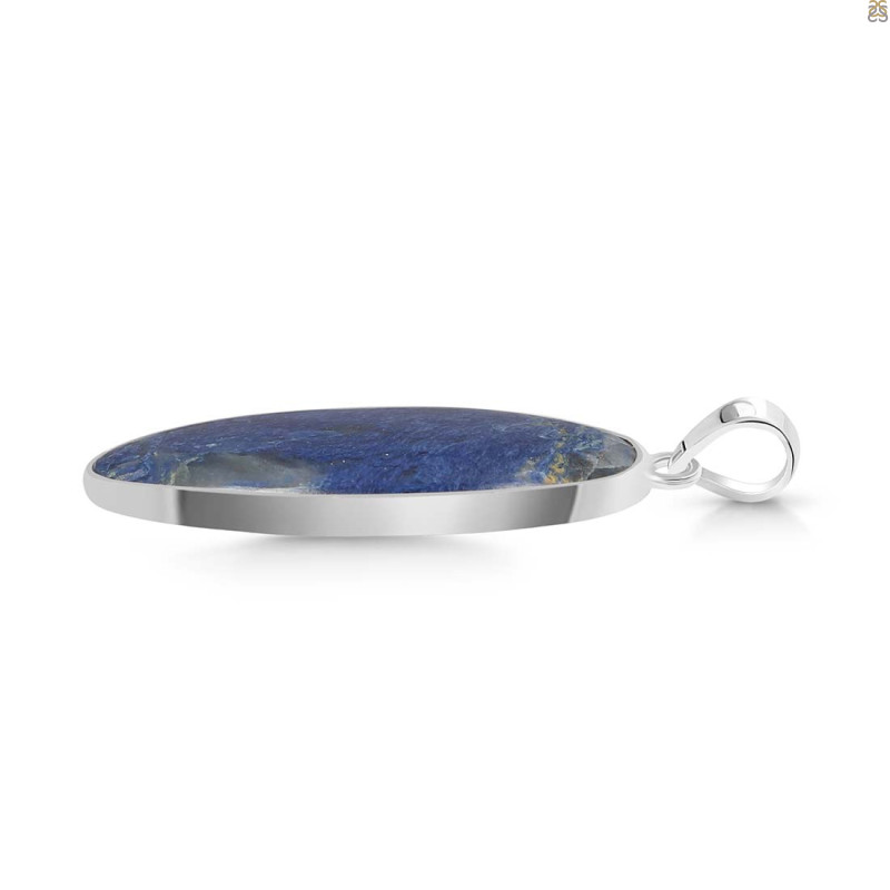 Blue Quartz Pendant-SP BQZ-1-27