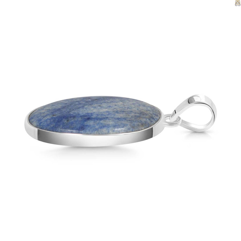 Blue Quartz Pendant-SP BQZ-1-29