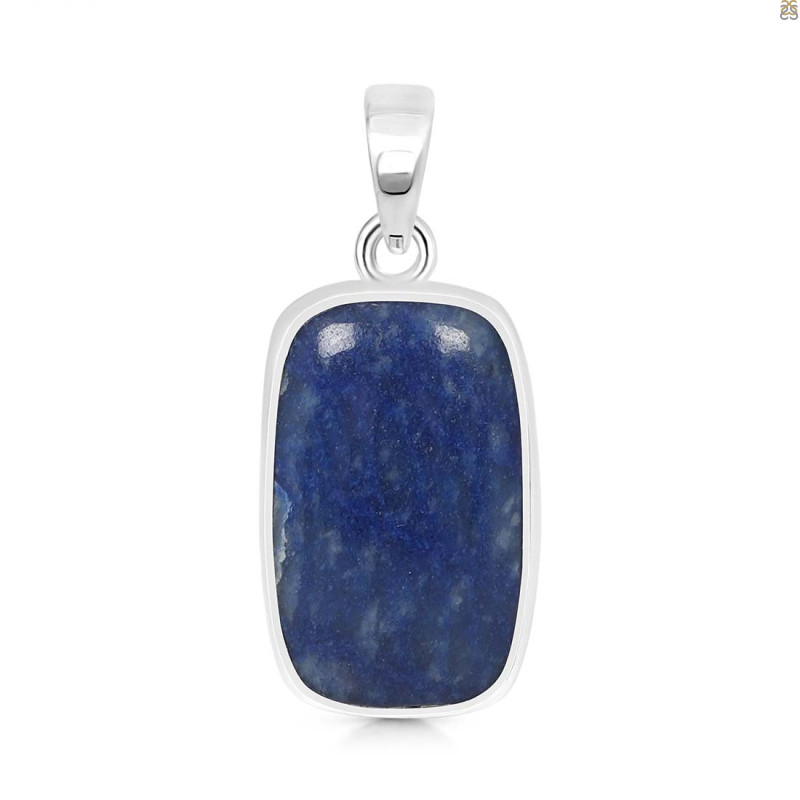 Blue Quartz Pendant-SP BQZ-1-32