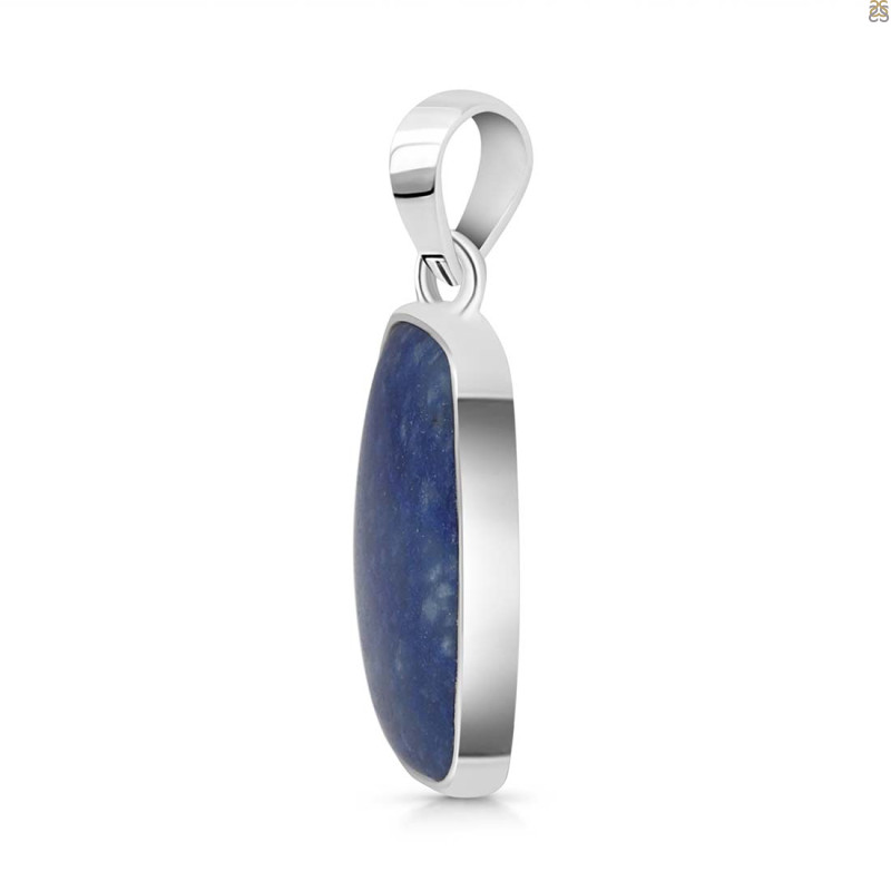 Blue Quartz Pendant-SP BQZ-1-32
