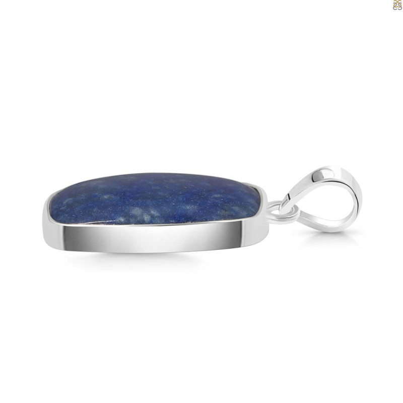 Blue Quartz Pendant-SP BQZ-1-32