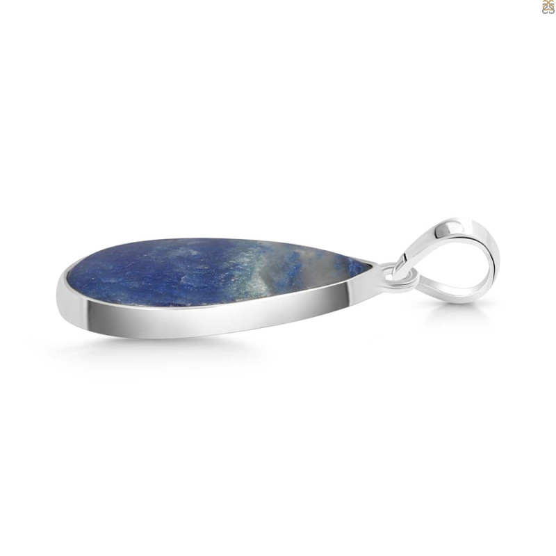 Blue Quartz Pendant-SP BQZ-1-8