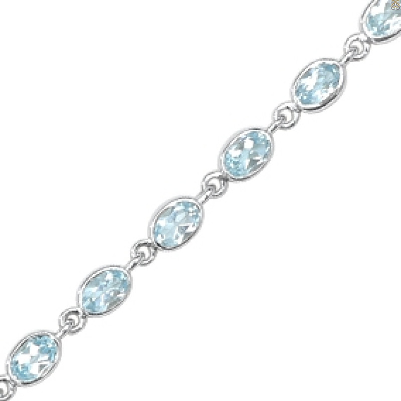 Blue Topaz Bracelet