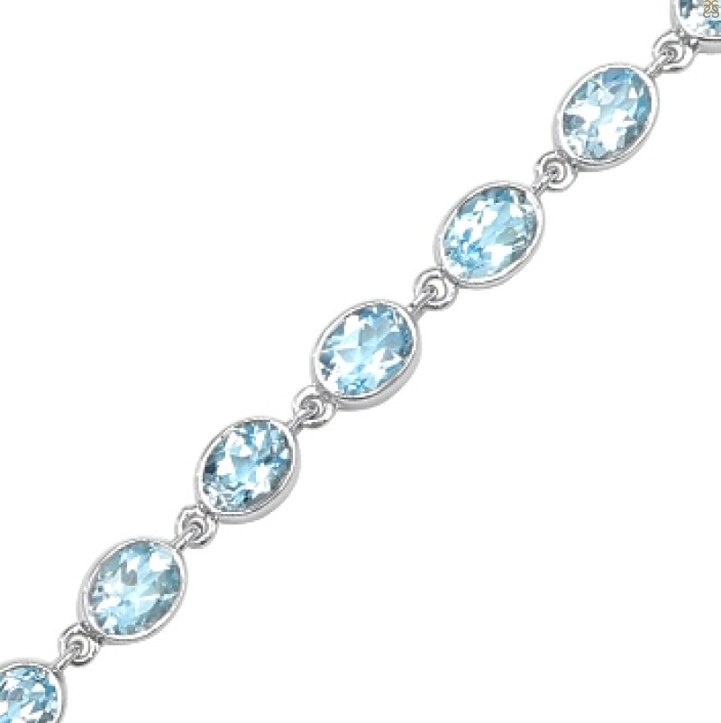 Blue Topaz Bracelet