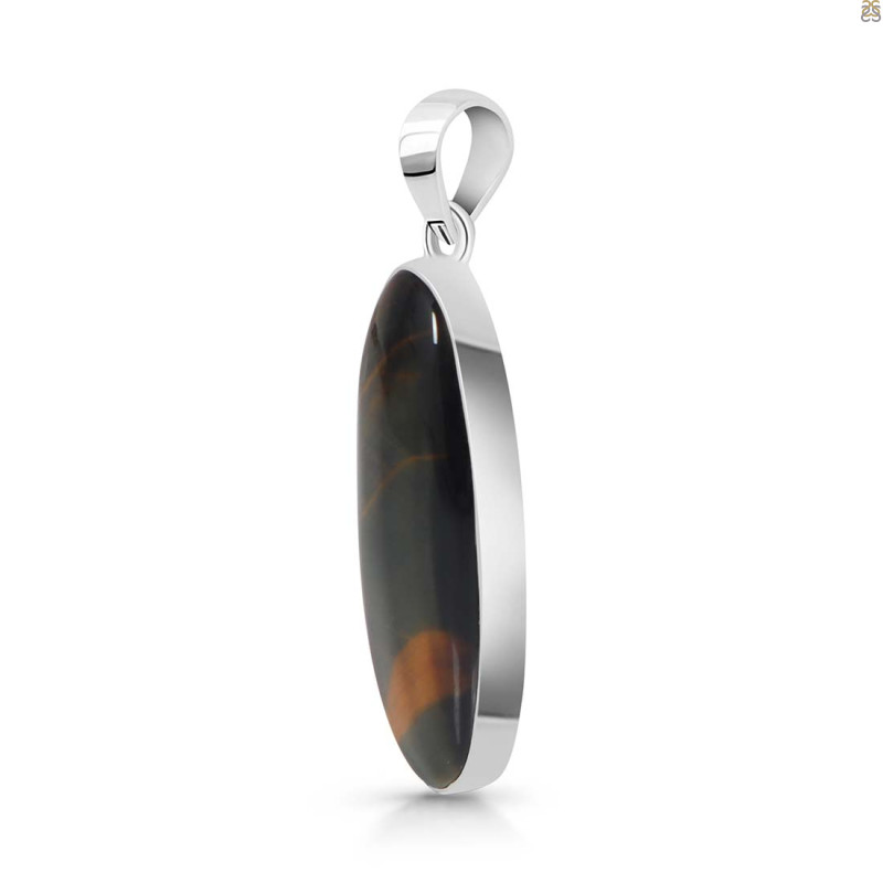 Blue Tiger Eye Pendant-SP
