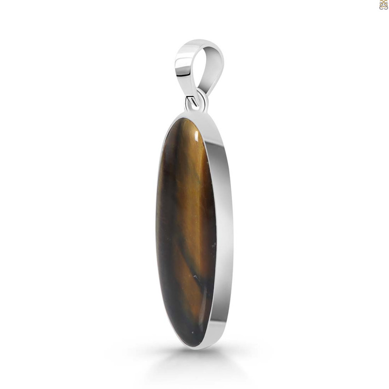 Blue Tiger Eye Pendant-SP