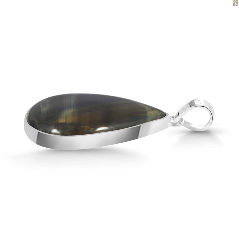 Blue Tiger Eye Pendant-SP BTE-1-65