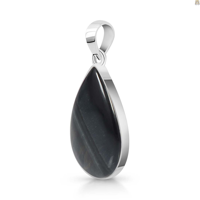 Blue Tiger Eye Pendant-SP