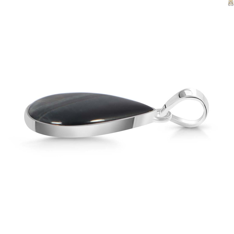 Blue Tiger Eye Pendant-SP BTE-1-75