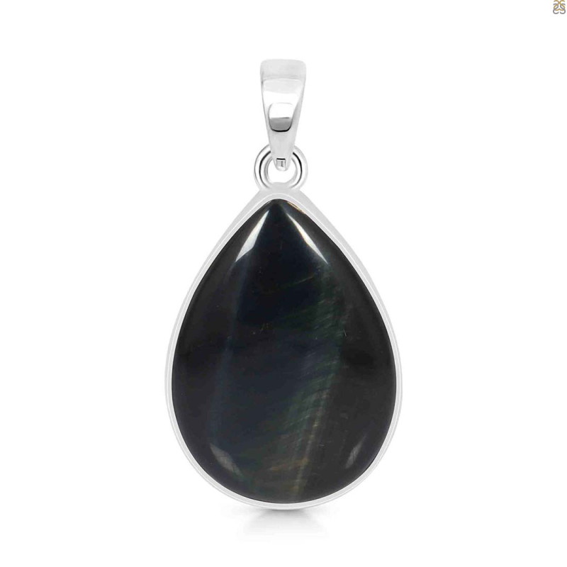 Blue Tiger Eye Pendant-SP BTE-1-77