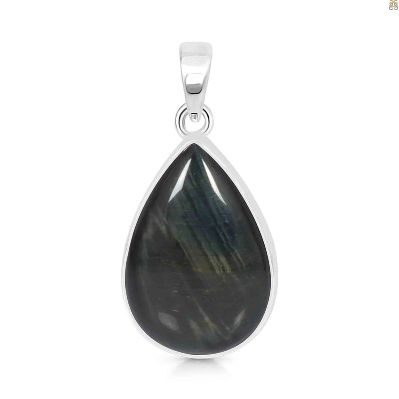 Blue Tiger Eye Pendant-SP BTE-1-83