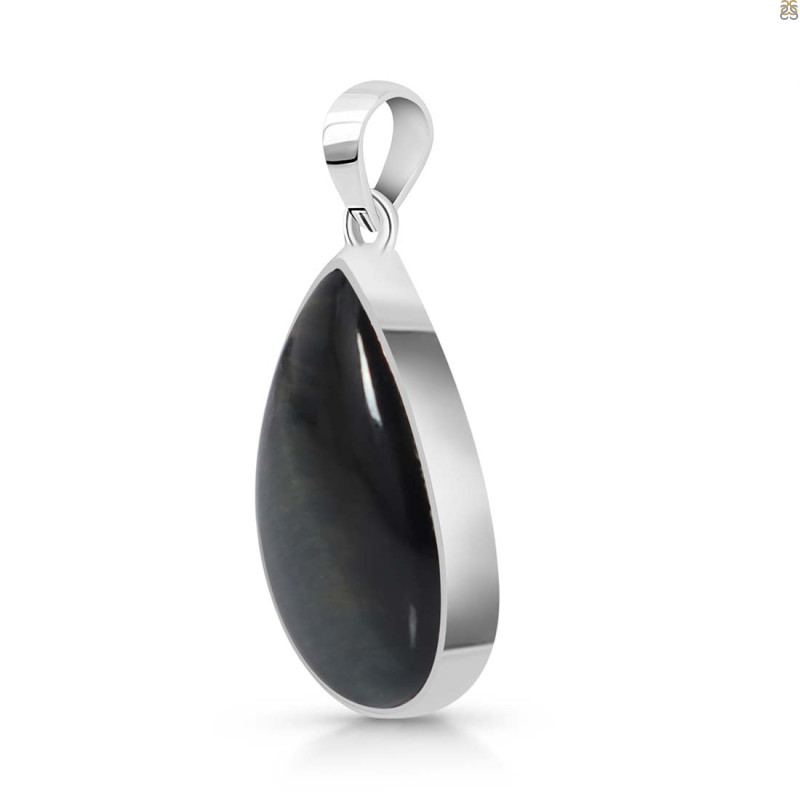 Blue Tiger Eye Pendant-SP