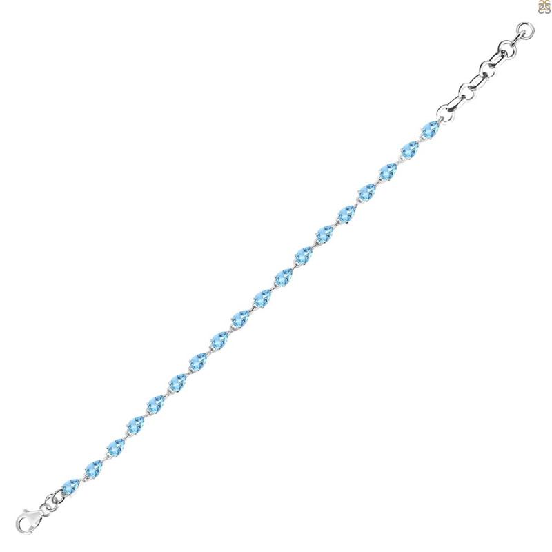 Blue Topaz Bracelet