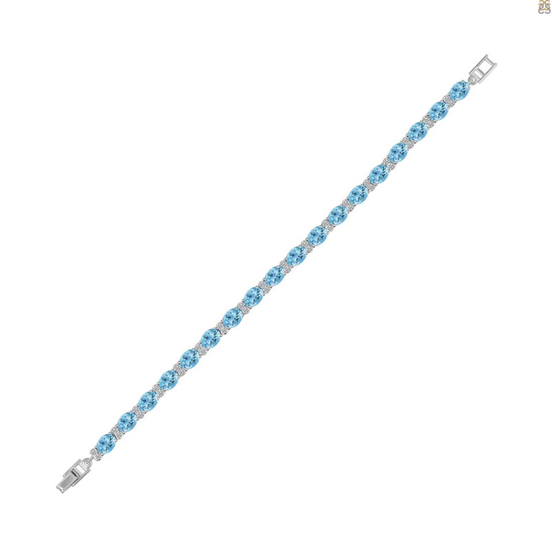 Blue Topaz Bracelet
