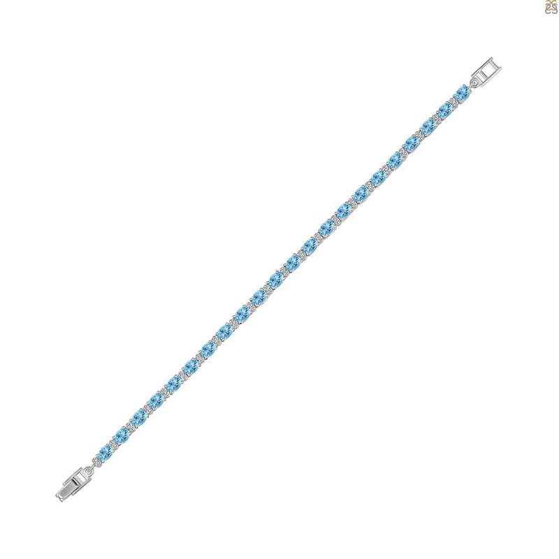 Blue Topaz Bracelet