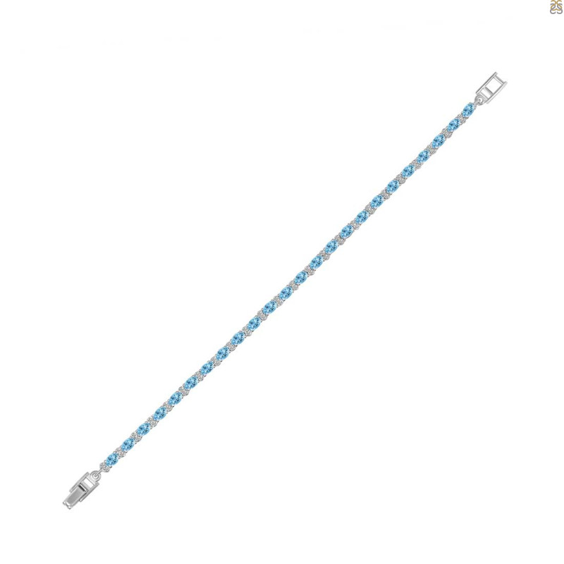 Blue Topaz Bracelet