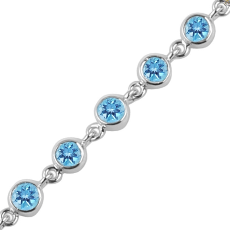 Blue Topaz Bracelet