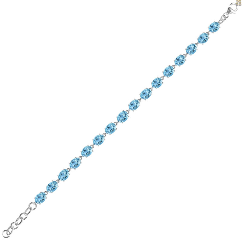 Blue Topaz Bracelet