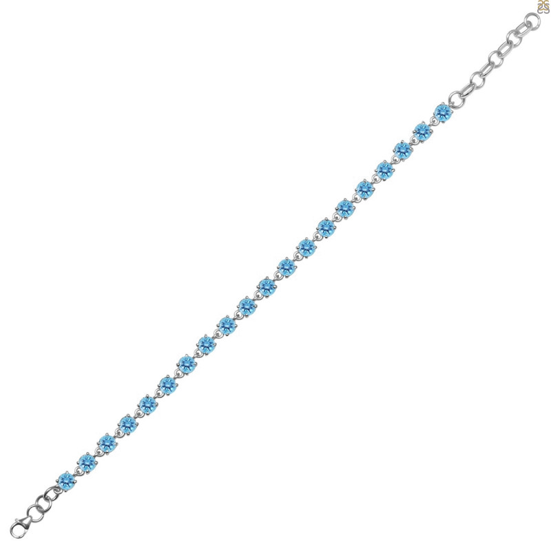 Blue Topaz Bracelet