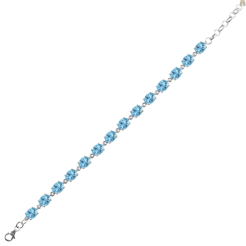 Blue Topaz Bracelet