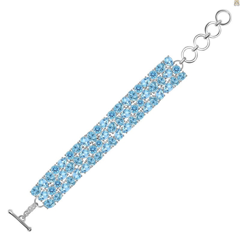 Blue Topaz Bracelet