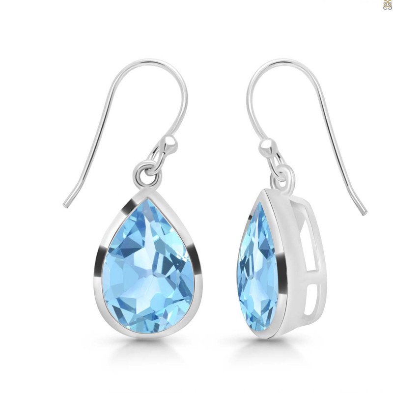 Blue Topaz Earring