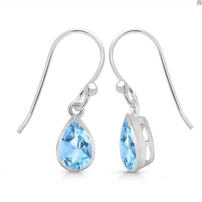 Blue Topaz Earring