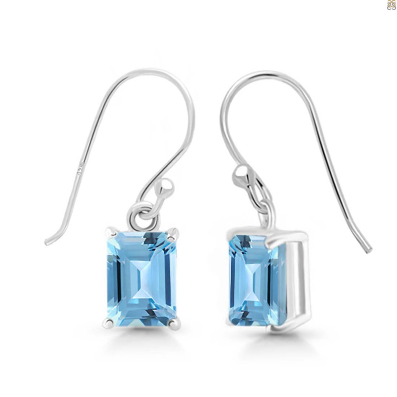Blue Topaz Earring