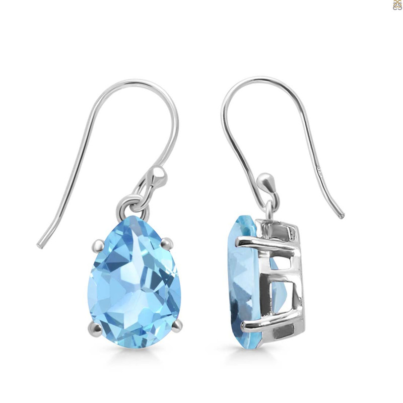Blue Topaz Earring