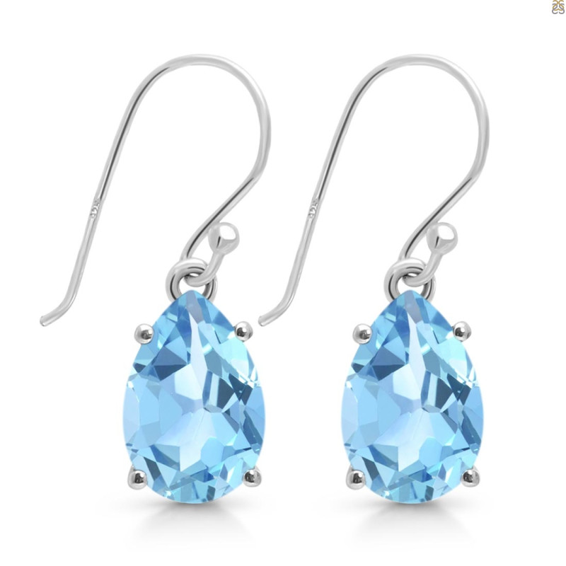 Blue Topaz Earring