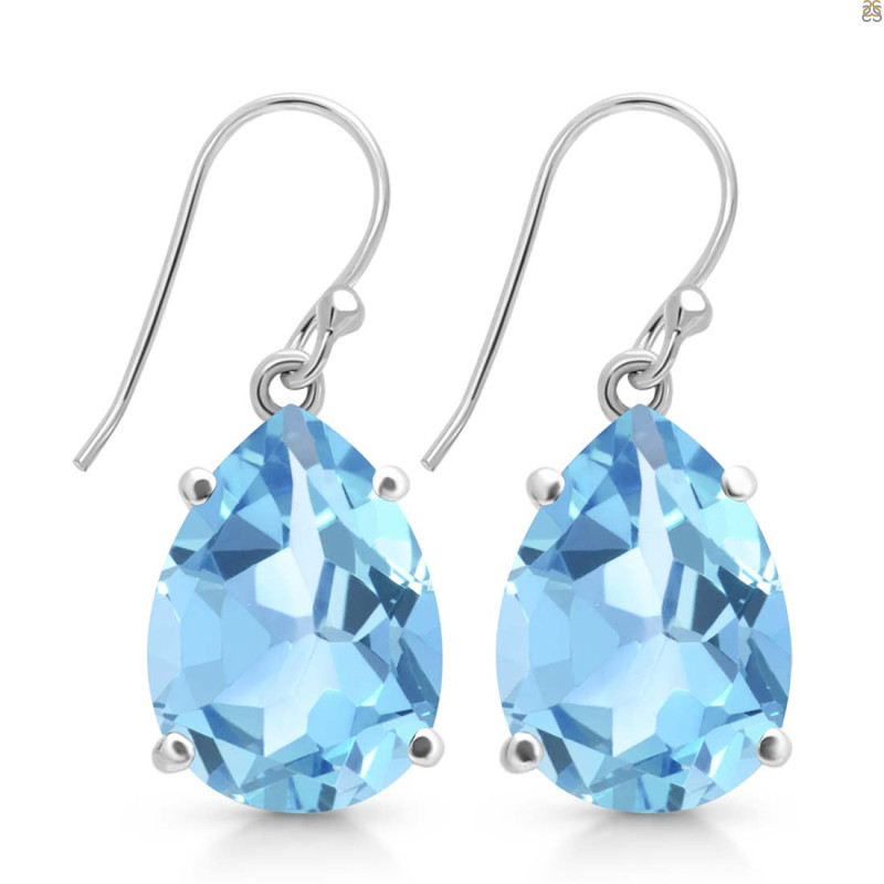 Blue Topaz Earring